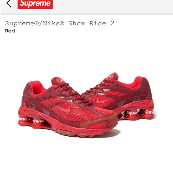 COPY - Supreme x Nike Shox. - Picture 2 of 4